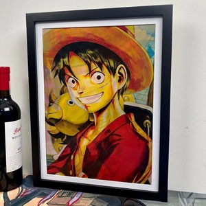 家の装飾のためのフレームワンピース3D画像アニメーション付き高精細3Dレンズポスター - Product Image 4