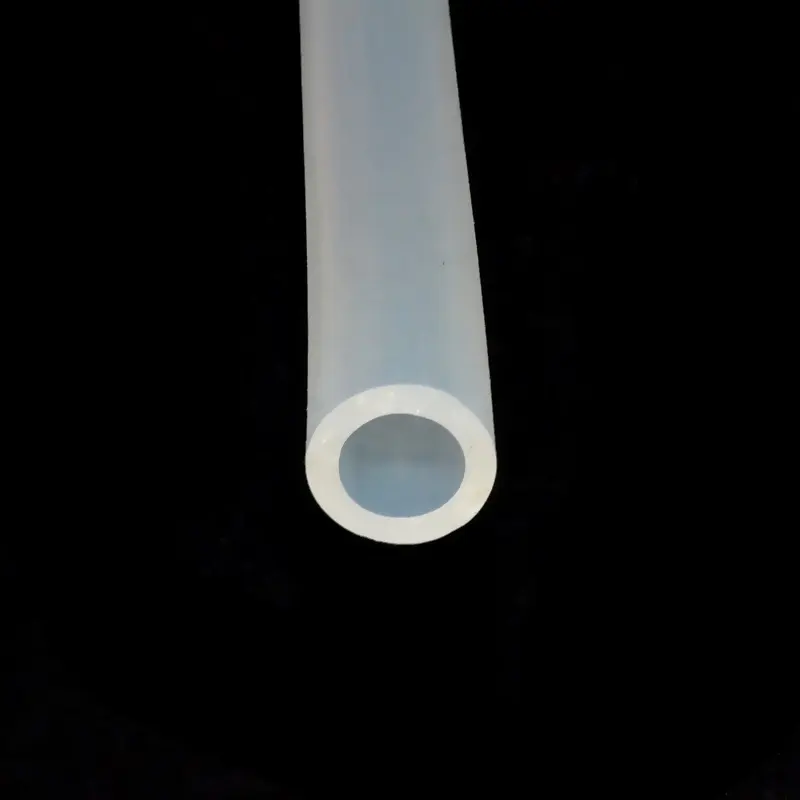 Tubo in silicone per uso alimentare colore trasparente 12*8