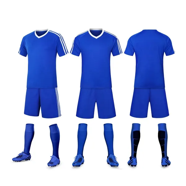 Custom Thaise Kwaliteit Oude Voetbal Paar T-shirt 100 Polyester Shirts Sets Lage Prijs Oem Logos