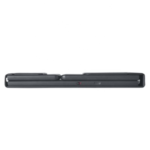El más nuevo teclado portátil inalámbrico mini plegable recargable con Mouse touchpad computadora portátil PC USB tipo-c ratones de diente azul - Product Image 3