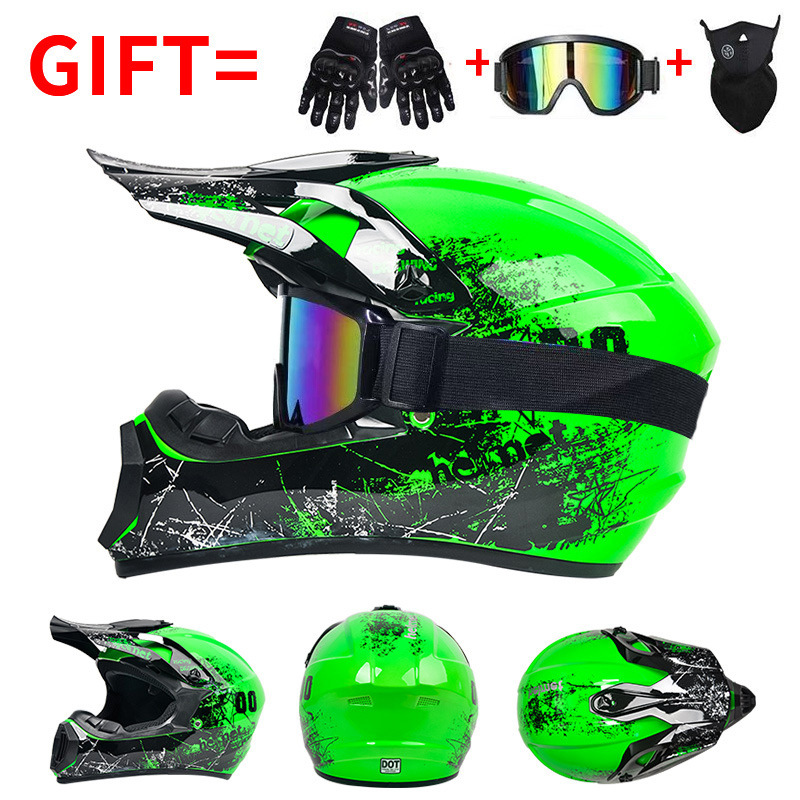 Coffret cadeau vert 00-trois pièces