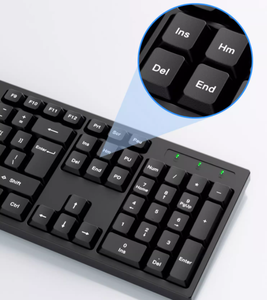 Juego de teclado y mouse inalámbricos, computadora portátil de escritorio, teclado Bluetooth externo y cubierta de mouse, silencio de escritura específico para oficina - Product Image 2