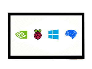 Raspberry Pi 5 10,1 pulgadas 1024*600 IPS pantalla táctil capacitiva pantalla LCD para Raspberry Pi RSP Pi5/4B/3B Jetson Nano Monitor - Product Image 5