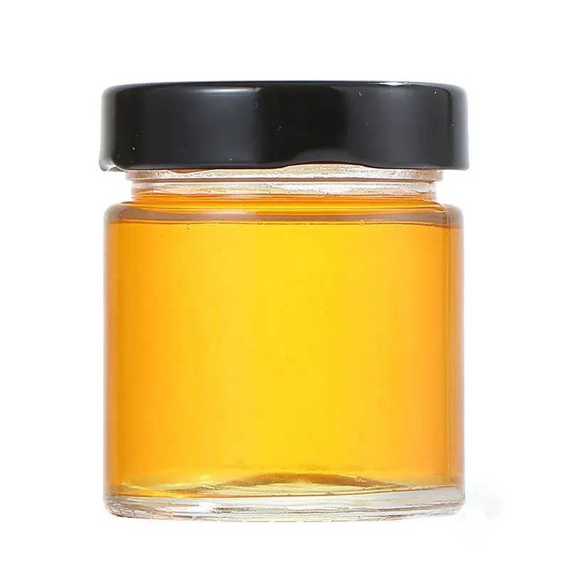 Vente en gros bon marché Conteneur de stockage de miel en verre