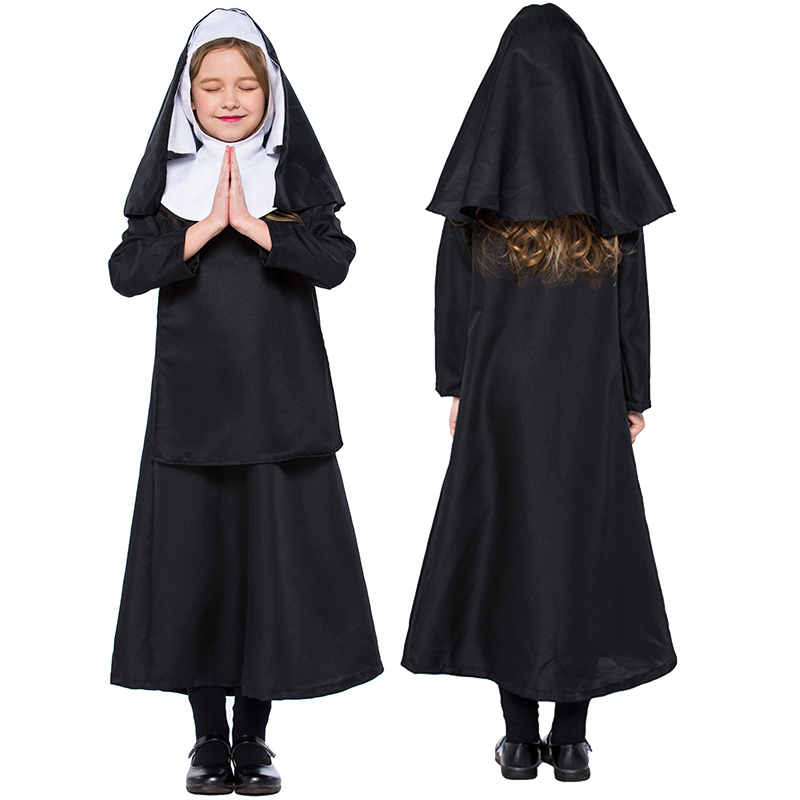 Enfants Filles Église Pasteur Déguisements