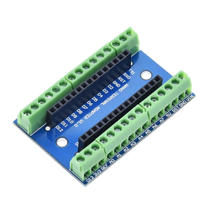 NANO V3.0 Controller Terminal Adapter Erweiterungs karte NANO IO Shield Einfache Verlängerung platte für Arduino AVR ATMEGA328P