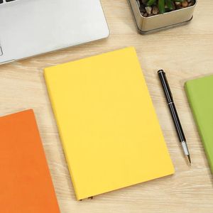 LOGO Planner College A5 Bloc de notas personalizado cubierta suave Pu cuero Business A6 Binder Notebook Bullet Agenda diario calendario cuaderno para estudiantes - Product Image 3
