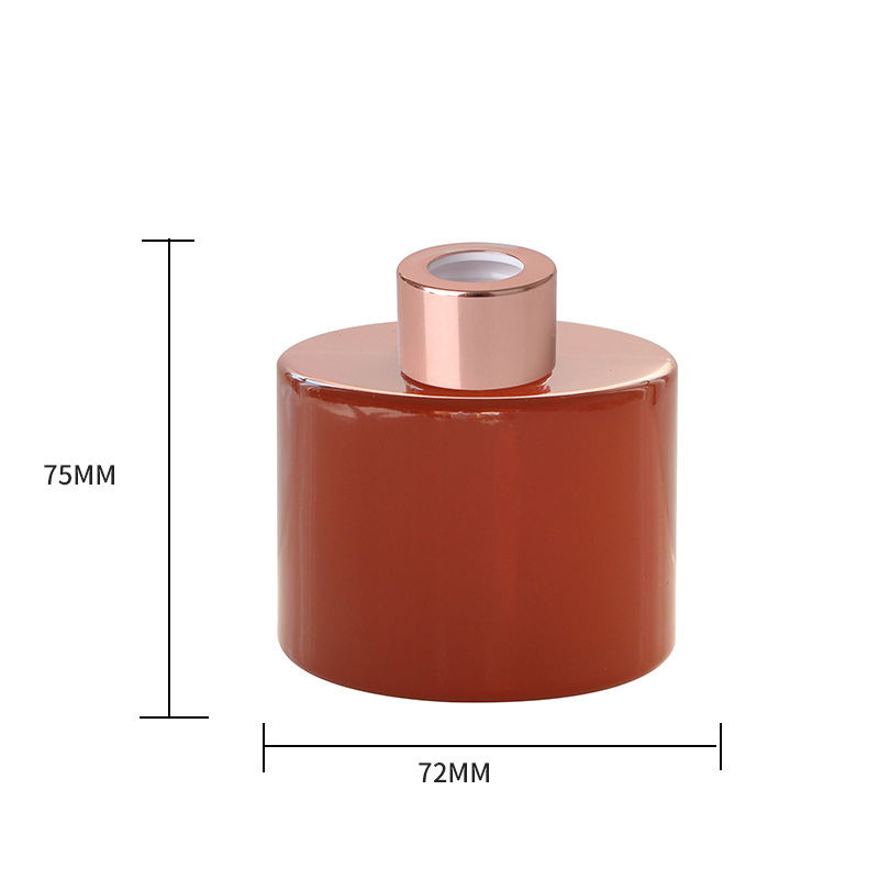 100ml orange + bouchon intérieur + bague or rose