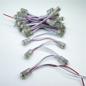 50 шт. WS2811 IC RGB Полноцветный 12 мм пикселей цифровой адресуемый 5 В 12 В Dream Color LED Pixels Module IP68 Водонепроницаемый свет - Product Image 1