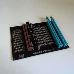 Detector de tarjeta gráfica AGP PCI-E asiento de prueba de CPU con carga falsa ligera herramienta de reparación de placa principal de computadora - Product Image 2