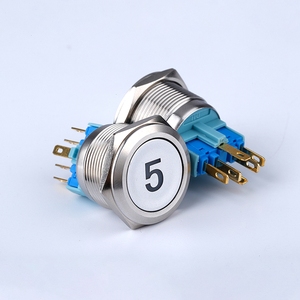 Momentary 220V 120 Volt 12v 22mm Waterproof Power <strong>Dpdt</strong> Black <strong>Push</strong> <strong>Button</strong> Led Metal <strong>Switch</strong> Manufacturer 12mm 16mm