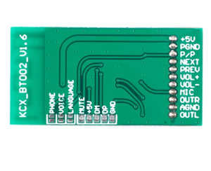 Placa receptora de circuito inalámbrica Bluetooth 5,0, módulo receptor de Audio Bluetooth, salida de Audio estéreo de alta calidad, 2 unidades