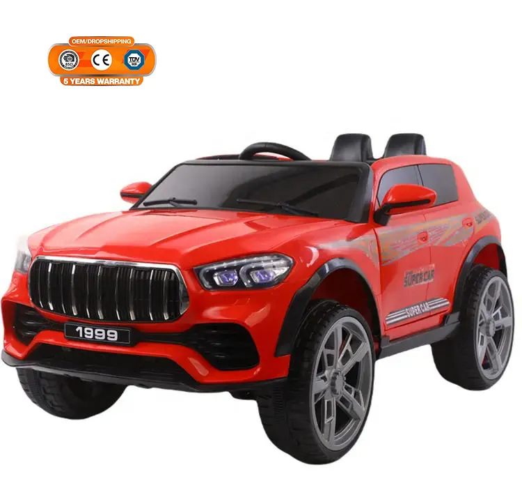 WQL Ride On Toys big two seat 12 v7ah a batteria Ride On Car 4 Wheel for Kids electric SUV car per bambini 2-11 anni
