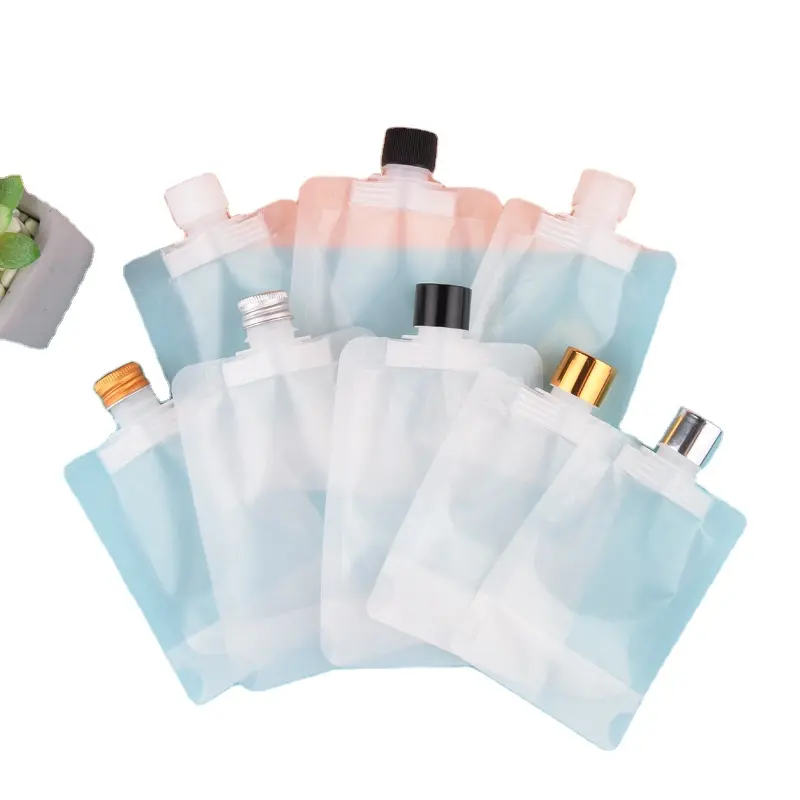 알루미늄 캡 전기 스크류 캡 휴대용 봉인 된 플라스틱 포장 가방