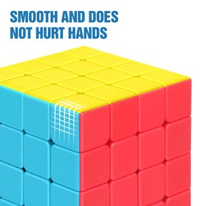 Nuovo prodotto per bambini giocattoli educativi di decompressione colorati lisci e divertenti secondo ordine triangolo del quarto ordine Fidget Magic Cube - Product Image 5