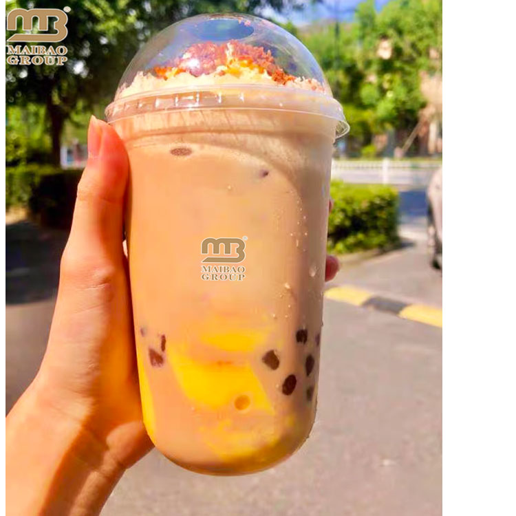 Tasse de Boba de thé de lait