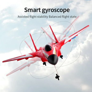 2023 Best Remote Control Flying Speed Fighter Jet Aero Planes LED <strong>Glider</strong> RC Airplane Toys with Battery Included New HW33 <strong>Model</strong> - Product Image 5