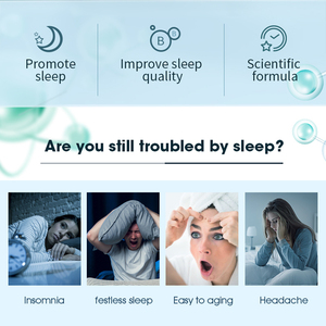 MQ özel özel etiket/logo olmayan bağımlılık uyku yama iyi/derin uyku teşvik Melatonin ve doğal maddeler içerir - Product Image 4