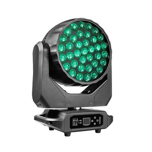 Qhoten 37 15W Zoom LED Dye Ánh Sáng Đại Bàng Mắt Di Chuyển Đầu Rửa Ánh Sáng Sân Khấu Cho Nhà Hát Chùm Cho Công Viên Chủ Đề <span class=keywords><strong>DMX</strong></span> Điều Khiển - Product Image 4