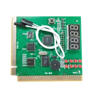 AK PCI &amp; ISA Motherboard Tester Diagnostics Display 4-Digit PC <strong>Computer</strong> Mother Board Debug Post Card Analyzer - Product Image 6