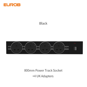 Insertos de adaptador de enchufe de pista de alimentación recién llegados con 4 enchufes Tipo de producto de alto rendimiento para conexiones eléctricas - Product Image 3