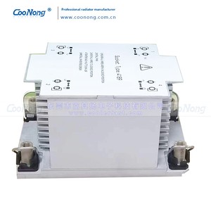 Coonong LGA 4189 3D Vc sunucu 2U pasif CPU soğutucu bilgisayar kılıfları için rulman ile - Product Image 1