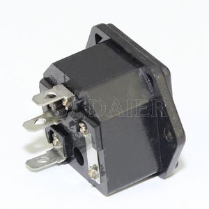 ซ็อกเก็ต C14สำหรับต่อแผงขั้วต่อเชื่อมแผง250V สกรู10A ในช่องเสียบ PCB - Product Image 2