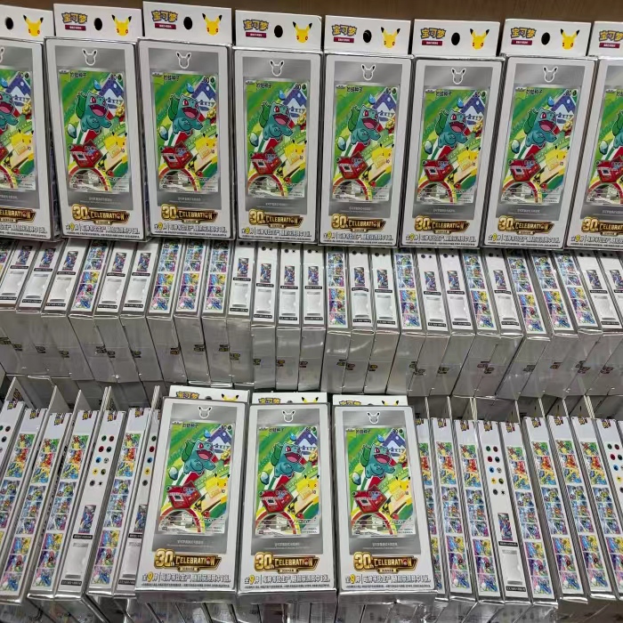 Nuova confezione regalo cinese Pokemoned 2026 30° anniversario