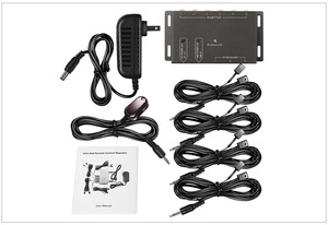<strong>IR</strong> Repeater Kit <strong>Ir</strong> Repeater SystemIR <strong>Remote</strong> Control Extender Control 1 to <strong>4</strong> Devices -Expandable to 8 Support HDMI Selector 4K/6 - Product Image 3