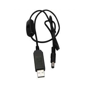 สายแปลงบูสต์USBเป็นDC,หม้อแปลงไฟฟ้าDC 5Vเป็น9V 12Vพร้อมสายสวิตช์ - Product Image 3