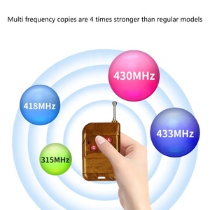 315/433/418/430MHZ evrensel kablosuz Copys kodu uzaktan kumanda kontrolörü 4 kanal elektrikli klonlama kapısı garaj kapı araba anahtarı - Product Image 6