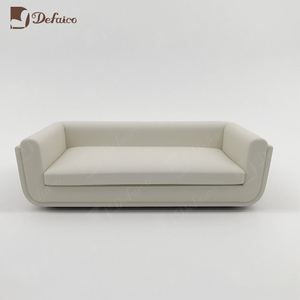 Sencillo Estilo Italiano Color Crema Cómodo Descanso Villa Sala de estar Sofá Práctico - Product Image 3