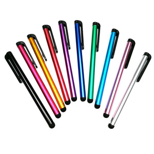 Promosyon toptan evrensel Metal Stylus tükenmez kalem İpuçları çift Tablet Iphone S7 Stylus dokunmatik ekran için kullanın - Product Image 4