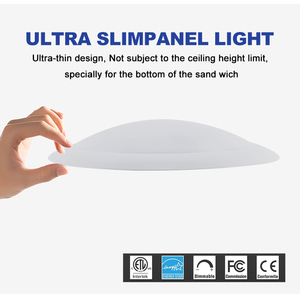 Wholesale 9W 15W ETL <strong>LED</strong> Disk Light White Circular Ultra-Thin with Multi-Color Temperature for Bedroom Use in Shop and Home - Product Image 6