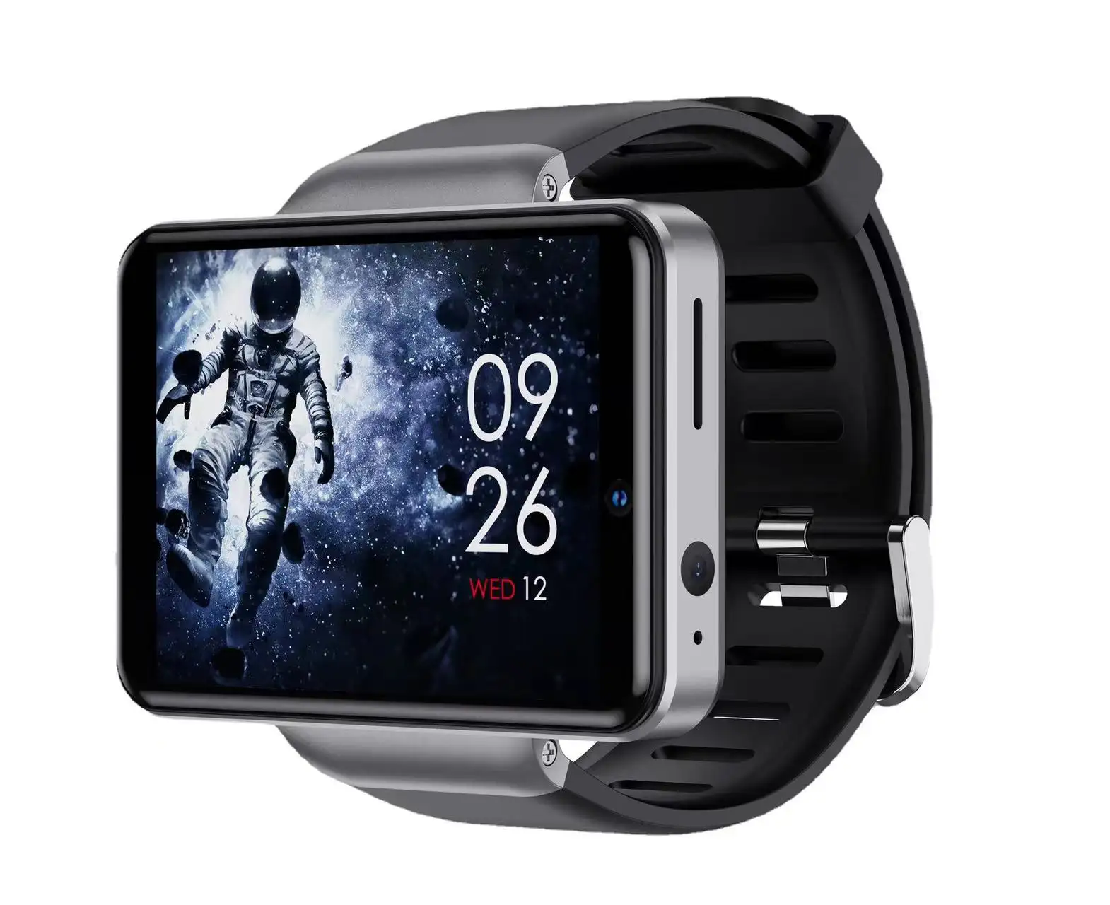 ขายส่งร้อน DM101 Smartwatch 2.41นิ้ว4กรัมกล้องคู่2080มิลลิแอมป์ชั่วโมงแบตเตอรี่หน้าจอสี่เหลี่ยม Android 4กรัม Smartwatch Wifi