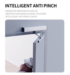 Cierrapuertas abatible de vidrio de madera eléctrico inteligente APP Operador de puerta de control remoto Puerta automática Sistema cerrado abierto - Product Image 2