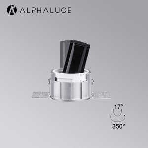 Alphaluce Adjustable Trimless Down <strong>Light</strong> Indoor Spot <strong>7W</strong> Downlight Cob Led Ceil Recessed Spot <strong>Light</strong> - Product Image 4