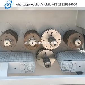 CNC büyük yuvarlak kare log kereste çok bıçaklar Rip dairesel testere ahşap çalışma makinesi - Product Image 4