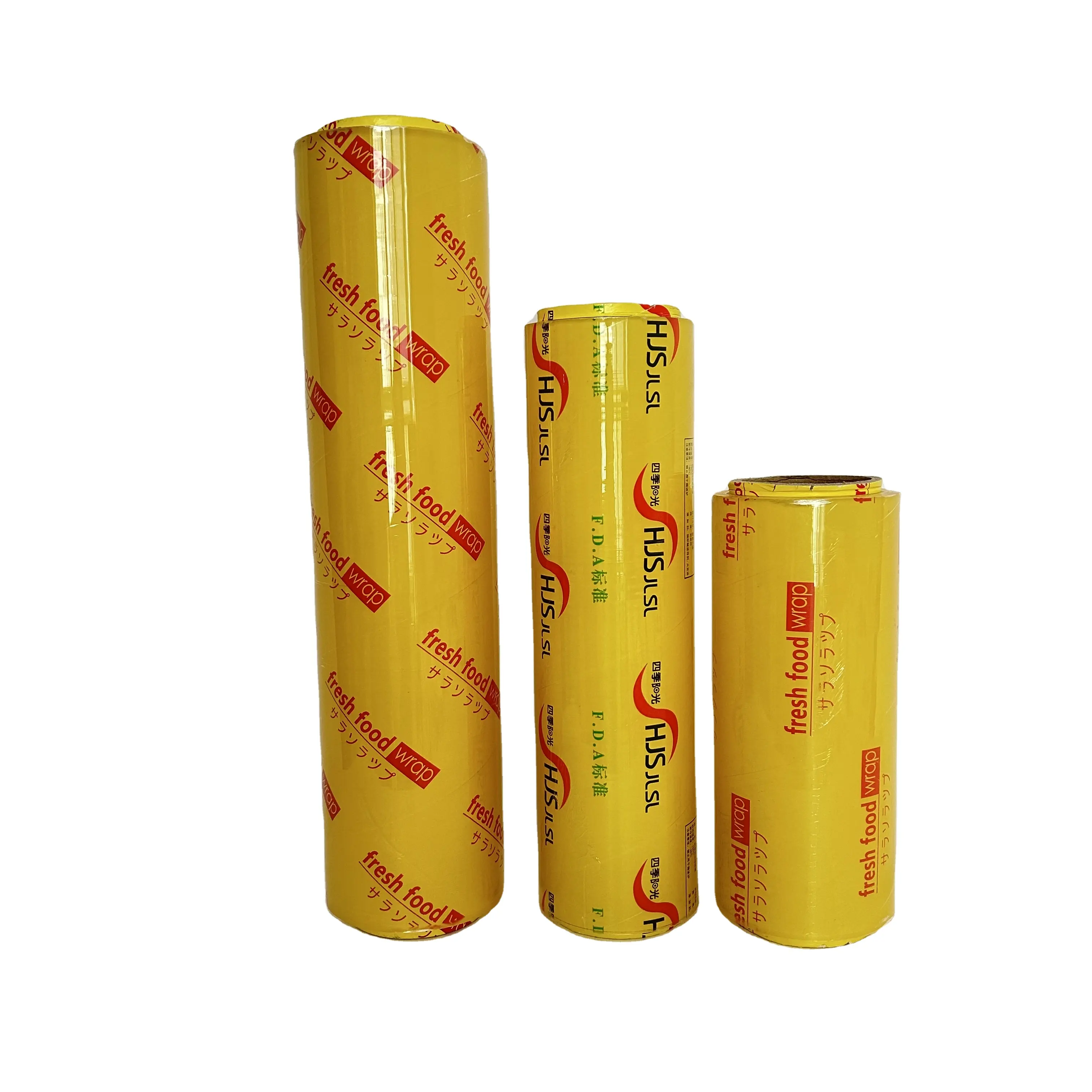 Emballage de qualité alimentaire film étirable PVC emballage film anti-buée alimentaire film d'emballage chine usine