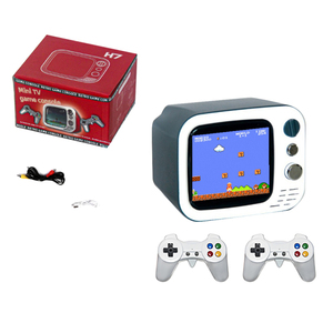 3.5インチHDシミュレーションTV2.4Gワイヤレス制御740ゲーム<span class=keywords><strong>2</strong></span>プレーヤーがクラシックカラースクリーンを再生SupハンドヘルドFCゲームコンソール
