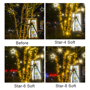 ตัวกรองแบบนิ่มรูปดาว4*5.65ดวง + 4 + 6 + 8 & ตัวกรอง2in1นุ่มหมอก - Product Image 6