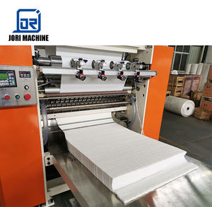 Economical <strong>V</strong> Fold Facial Tissue Paper <strong>Interfolded</strong> Machine Production Line with Box Packing - Product Image 3