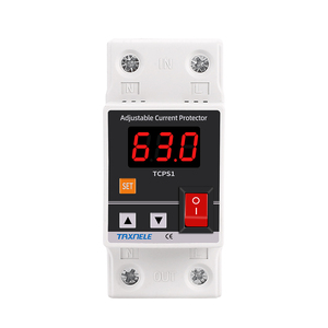 2P 63A recupero automatico AC limitatore di corrente regolabile elettrico con protezione da sovraccarico relè interruttore elettronico - Product Image 1