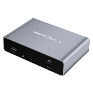 2 puertos 2 en 1 salida 4K Interruptor divisor HDMI bidireccional 2x1 HDMI 2,0 4K60Hz Interruptor bidireccional 1 en 2 salidas - Product Image 4