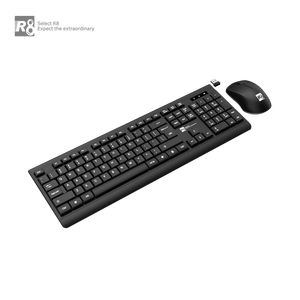 Conjunto combinado de teclado y ratón de tamaño completo, OEM/ODM, personalizado, 2,4 GHz, USB, - Product Image 3