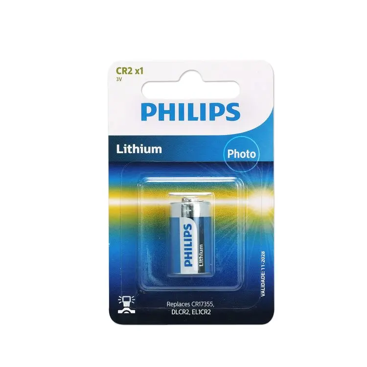 Philips CR2-batería de litio no recargable, 3V, ecológica