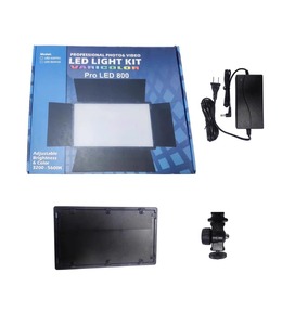 U800 RGB With <strong>2</strong>.1M Tripod <strong>2</strong>*Batteries Controller <strong>LED</strong> Video Light Dimmable Bi-Color 3200K~5600K <strong>LED</strong> Panel Light Photography - Product Image 5