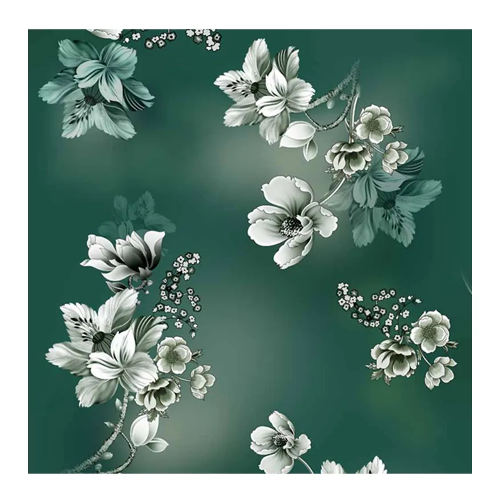 Koshibo mousseline de soie Polyester différents types de motifs de fleurs styles impression numérique pour mariage dames impression designer tops tissu