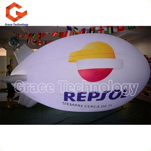 מותאם אישית <span class=keywords><strong>zeppelin</strong></span> בלון פרסום משלוח אוויר עם אורות הוביל לאירועים