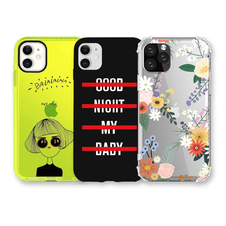 For iPhone 12 13 Cellphone Silicone Rubber Phone Case Printing Your Design Phone Case for iPhone 15 14 Phone Case with Uv Print